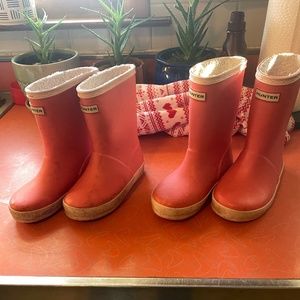 Hunter Toddler Boots Pink